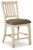 Bolanburg Counter Height Table with 6 Barstools, Server and Display Cabinet (D647D25)