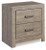 Culverbach Queen Panel Bed with Dresser and Mirror, Chest and 2 Nightstands (B070B13)
