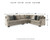 Bovarian 3-Piece Sectional with Ottoman (56103U2)