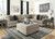 Bovarian 3-Piece Sectional with Ottoman (56103U2)