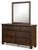Danabrin Dresser and Mirror (B685B1)