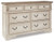 Realyn Dresser and 2 Nightstands (B743B39)
