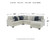 Lowder 4-Piece Sectional with Ottoman (13611U1)