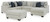Lowder 4-Piece Sectional with Ottoman (13611U1)