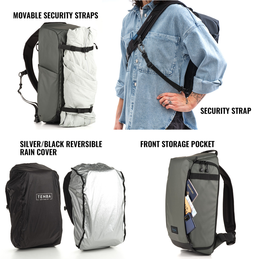 Tenba Solstice v2 16L Sling Bag - Grau