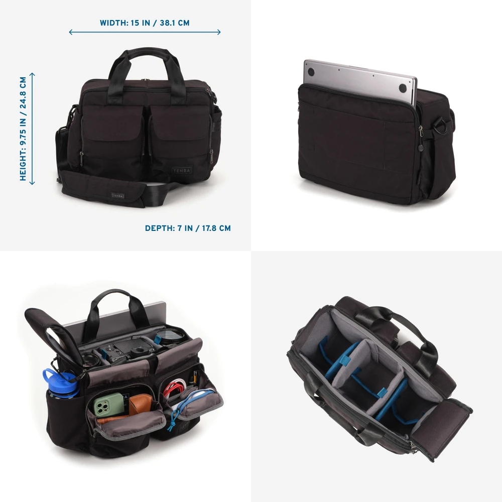 Tenba DNA v2 14 Schultertasche – Schwarz