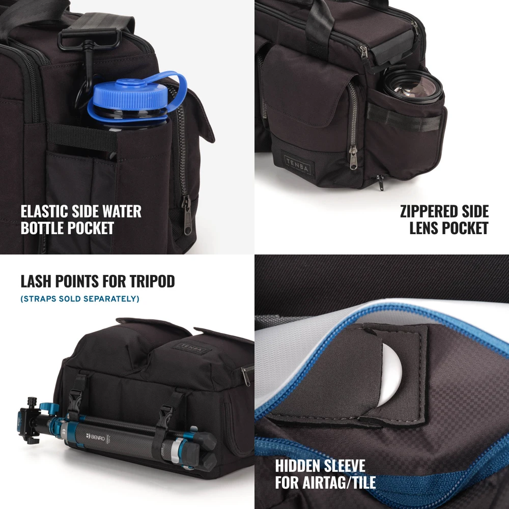 Tenba DNA v2 14 Schultertasche – Schwarz