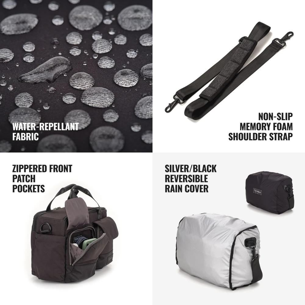 Tenba DNA v2 14 Schultertasche – Schwarz