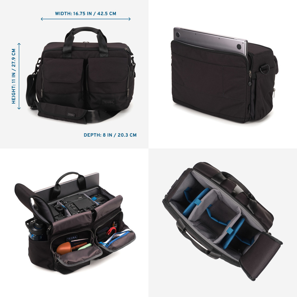 Tenba DNA v2 16 Pro Schultertasche – Schwarz