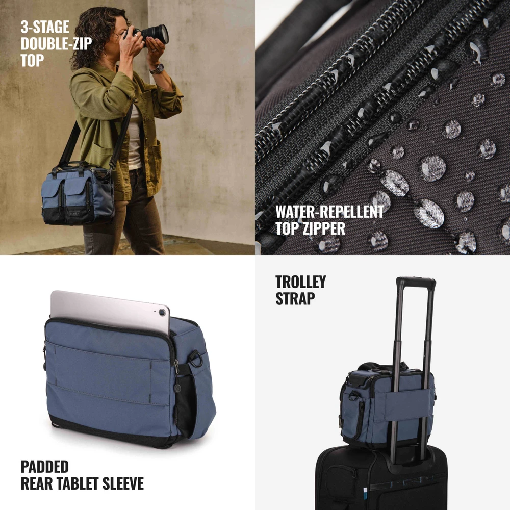 Tenba DNA v2 10 Schultertasche – Blau