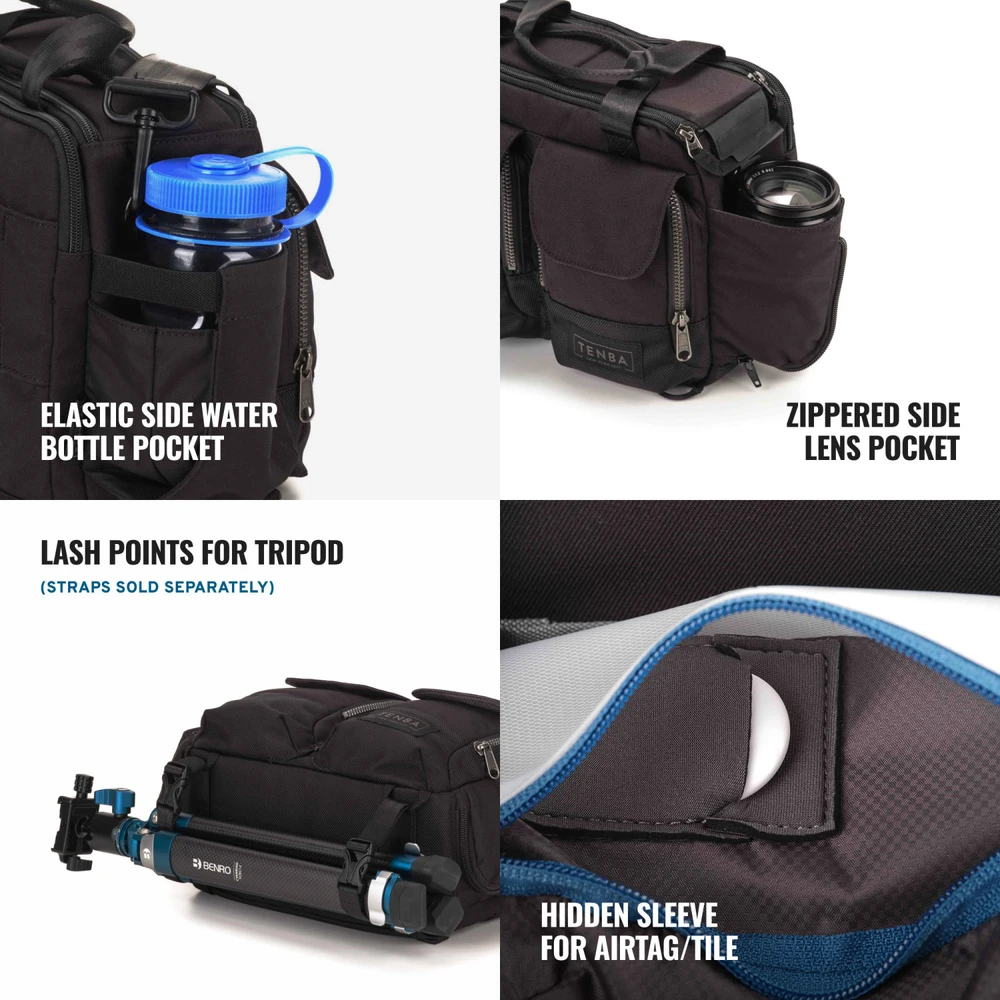 Tenba DNA v2 10 Schultertasche – Schwarz