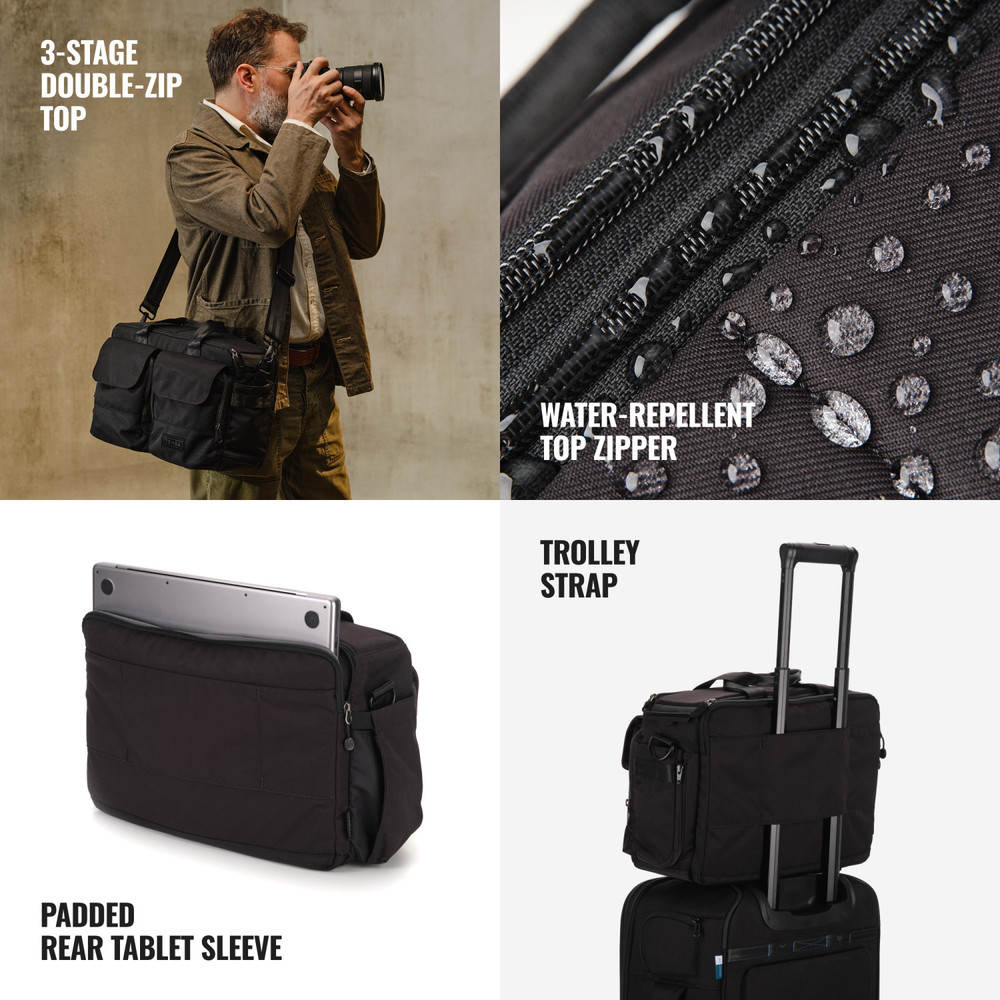 Tenba DNA v2 16 Schultertasche – Schwarz