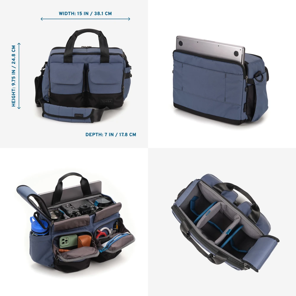 Tenba DNA v2 14 Schultertasche – Blau