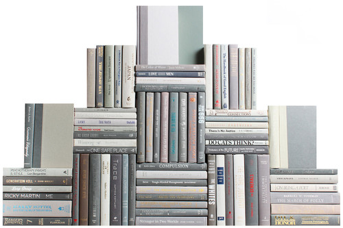 Modern Granite Book Wall, S/75