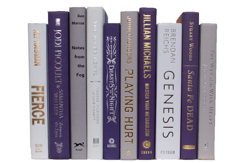 Purple, Grey, White Team Colors Bundle