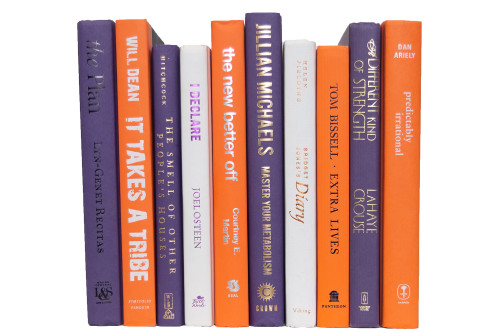 Purple, Orange, White Team Colors Bundle
