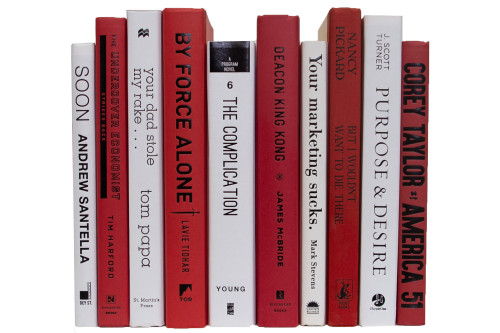 Red and White with black Team Colors Bundle