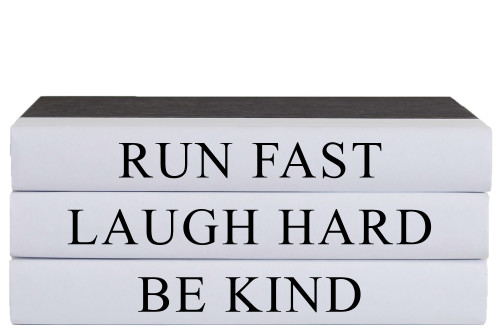 Run Fast Quote Book Stack, S/3