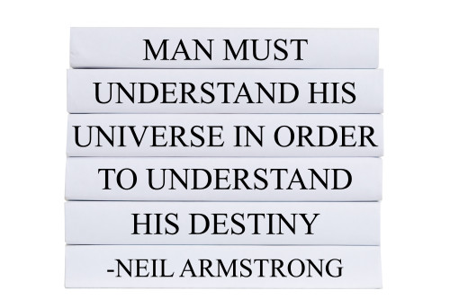 Understand His Destiny Quote Book Stack, S/6