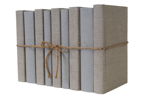 Driftwood Linen Wrapped Book Bundle