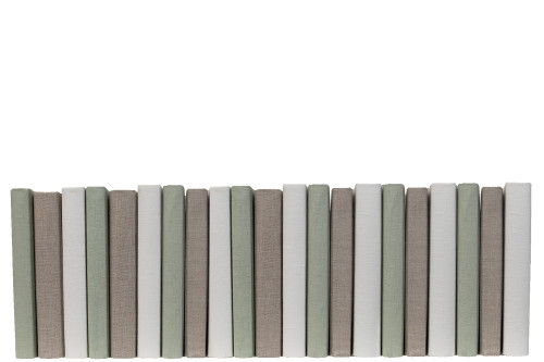 Savannah Linen Wrapped Books By The Foot