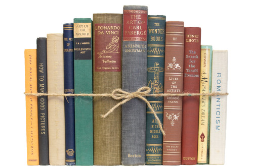 Vintage Art Subject Book Bundle