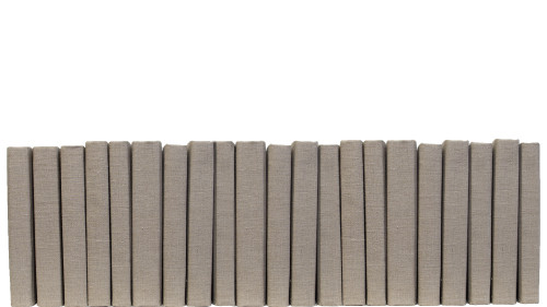 Khaki Linen Wrapped: Color By The Foot