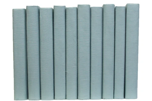 Seafoam Linen Wrapped Book Bundle