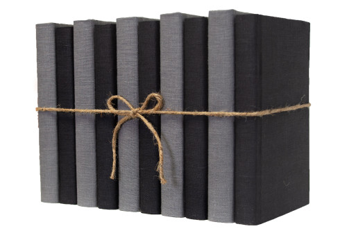 Onyx & Slate Linen Wrapped Book Bundle