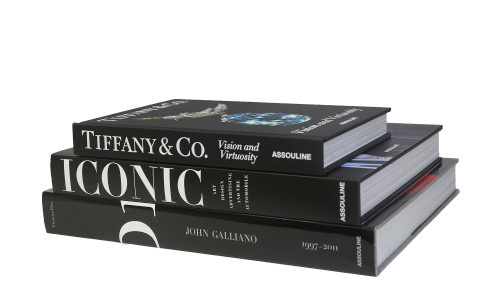 Our Collections - Assouline Coffee Table Stacks - Booth