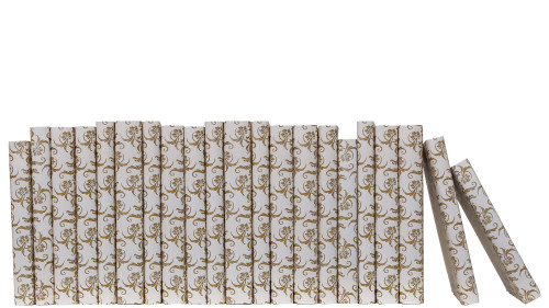Golden Vine Damask Wrapped: Color By The Foot