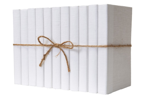 Snowfall Linen Wrapped Book Bundle