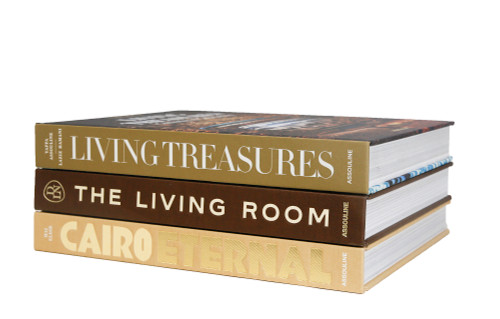 Golden Arts Assouline Coffee Table Stack, S/3