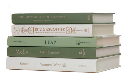 Ivy Cream Book Stack