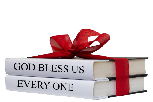 God Bless Us Holiday Book Set, S/2