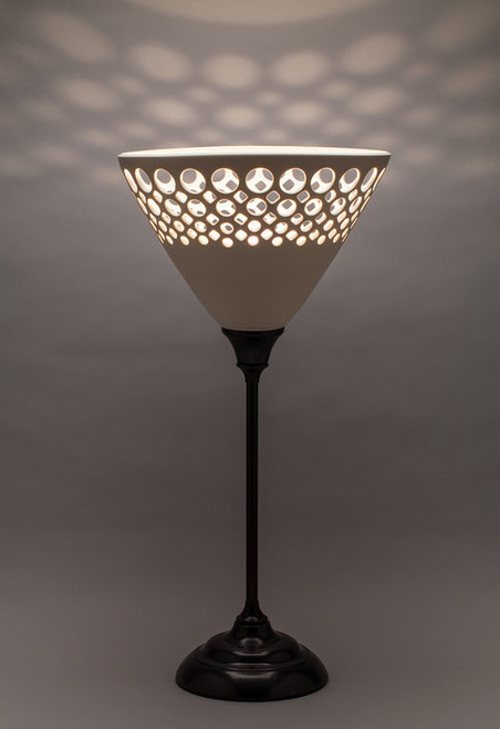 Conical Demi Lace Table Lamp