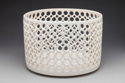 Cylindrical Lace Bowl