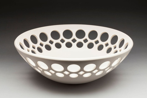 Round Demi Pierced Bowl