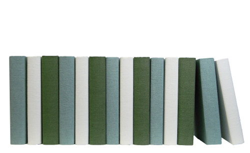 Ivy Cream Linen Wrapped Books By The Foot