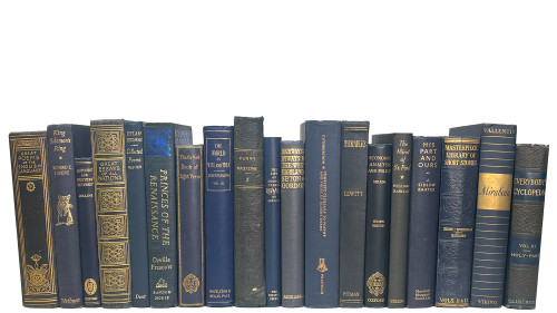 Vintage Navy Books By The Foot