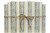 Sage Cream Damask Paper Wrapped Book Bundle