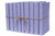 Light Very Peri Linen Wrapped Book Bundle
