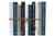 Dark Green Black and Grey Team Colors Book Bundle