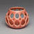 Oval Tea Light Holder - Rhubarb