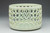 Cylindrical Lace Bowl Small - Celadon