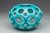 Openwork Orb Vessel - Turquoise