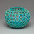 Lace Orb Vessel Small - Turquoise