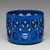 Cylindrical Oval Openwork Bowl - Midnight Blue