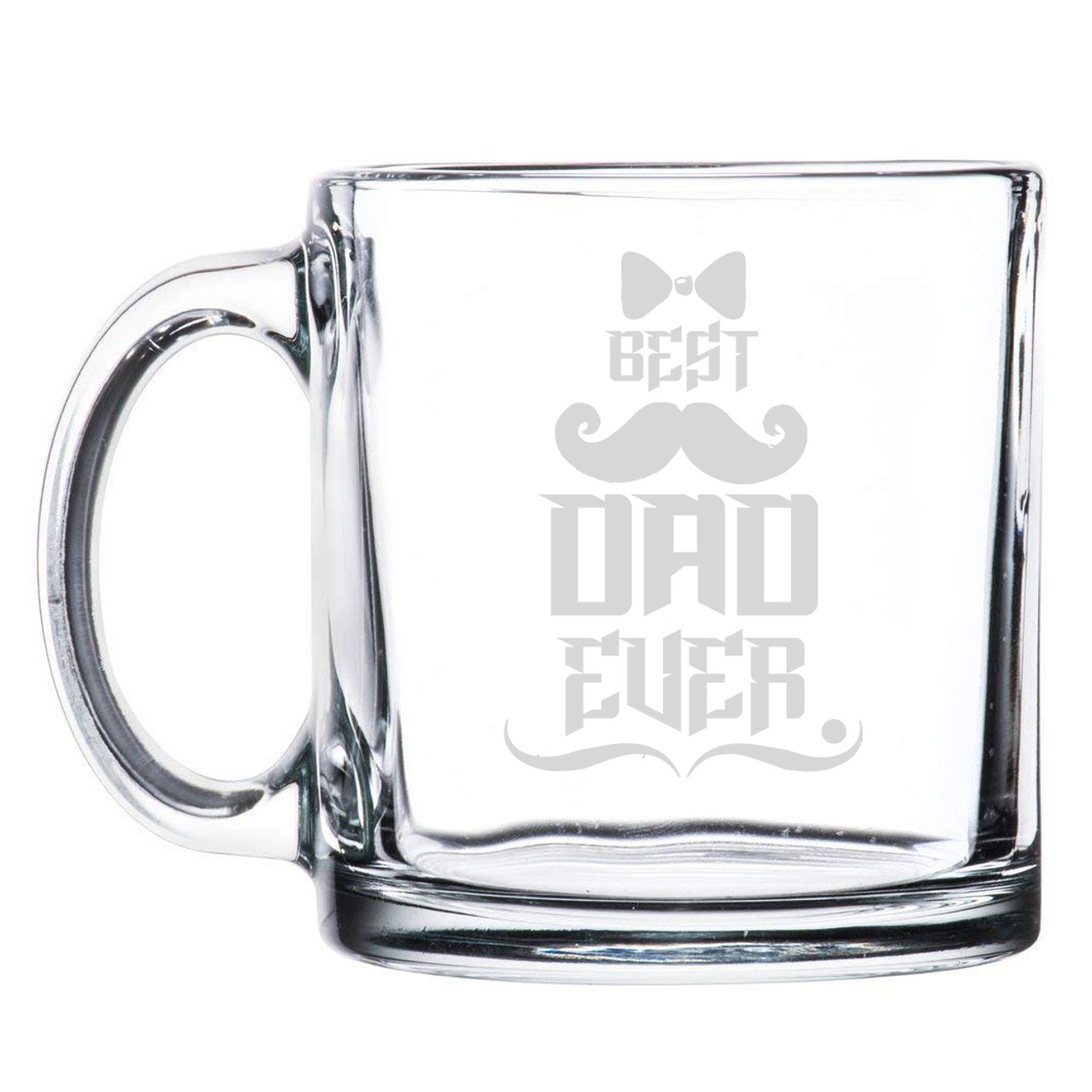 13 oz glass coffee mug