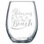 Neenonex™ Relaxing on the Beach Engraved 15 oz Stemless Wine Glass